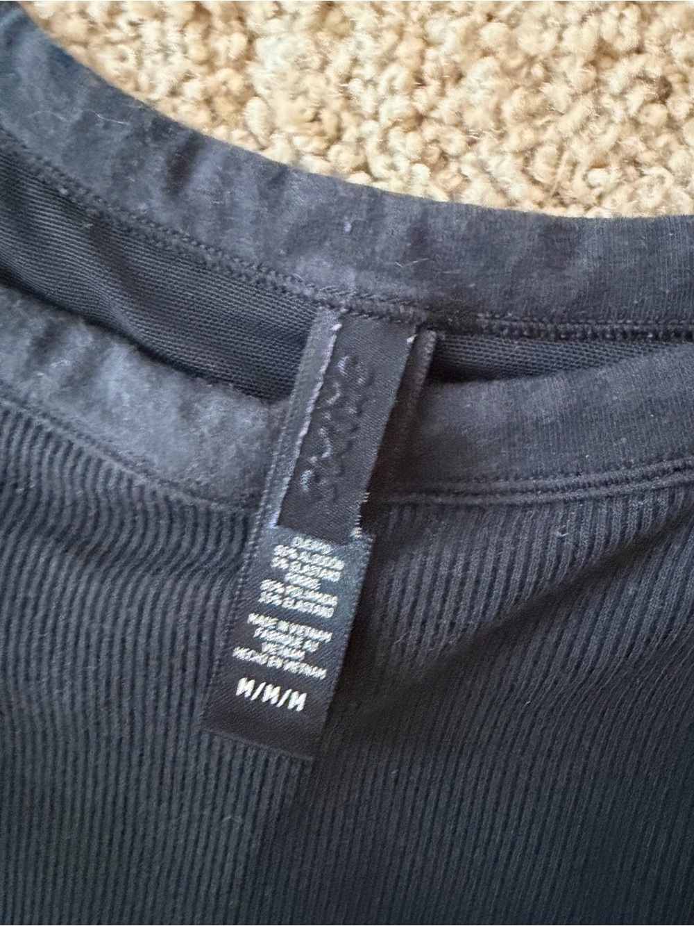 Skims Medium Ribbed Romper. - Picture 5 of 5